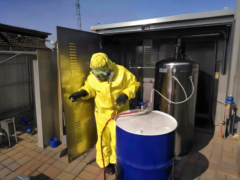 異佛爾酮貯存庫房